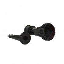 IRIS PROJECTEUR PIQUET 1 X GU10 NOIR IP54 PC (702840)