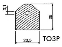 Isolant silicone calorifere pour to3p (S/TO3P)