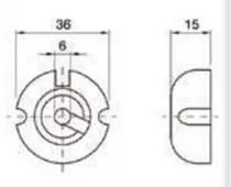 Isolateur noir pour douille m&eacute;tallique, E27 250V 4A T230&deg;C, pour montage en classe 2 (140558)