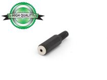 Connecteurs jack 2.5mm femelle - noir - haute qualit