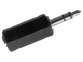 Jack femelle 3.5mm mono vers jack male 3.5mm stereo (CAA21)