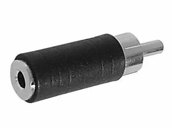 Jack femelle 3.5mm mono vers rca male (CAA37)