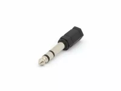 Jack femelle 3.5mm stereo vers jack male 6.35mm stereo (CAA29)