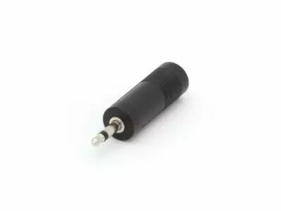 Jack femelle 6.35mm mono vers jack male 3.5mm mono (CAA14)