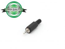 Connecteurs jack 2.5mm mle - noir - haute qualit