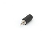 Fiche male 2.5mm stereo vers jack femelle 3.5mm stereo