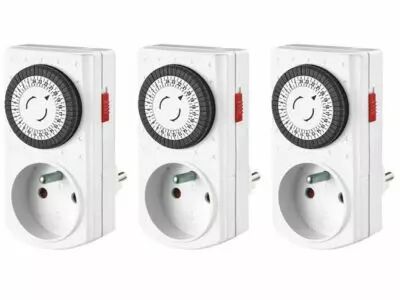 Jeu de 3 mini minuteurs 24 h - terre fran�aise (e305dm) (E305DMX3)