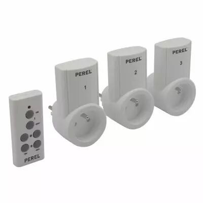 Jeu de 3 prises t�l�command�es (7500-3N2)