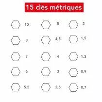 Jeu de 30 clefs allen sae/m (1613-30)