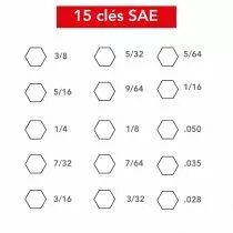 Jeu de 30 clefs allen sae/m (1613-30)
