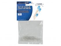 Jeu de 30 x led bleue de 3mm pour mk193 (K/LED30B)