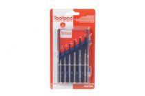 Jeu de 6 tournevis metalliques de precision (HSET06)