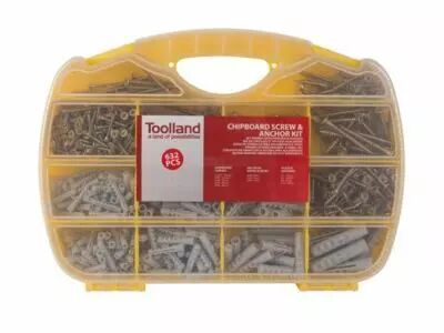 Jeu De Chevilles Et Vis Pour Agglom�r� - 632 Pcs (HAS14)