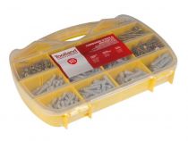 Jeu De Chevilles Et Vis Pour Aggloméré - 632 Pcs (HAS14)