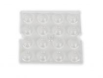 Jeu De Lentilles Pour Projecteur Led Professionnel - 150° - 15 Pcs (EFLV1L2)
