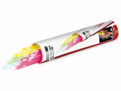 Jeu De Tubes Fluorescents � 0.5 X 20 Cm - Diff�rentes Couleurs (50 Pcs/Bo�te) (HQLS10001)