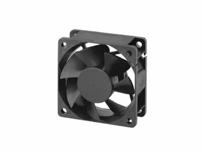 Kd1206pts1 ventilateur roulement a aiguilles 60x60x25 12v c�bles (BSS12/60)