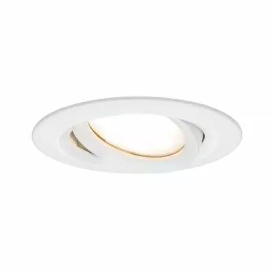 Kit  spot encastr� Nova Plus Coin grad IP65 rd Noir LED 1x6,8W 633lm 2700K Blanc d�poli/alu (93681)