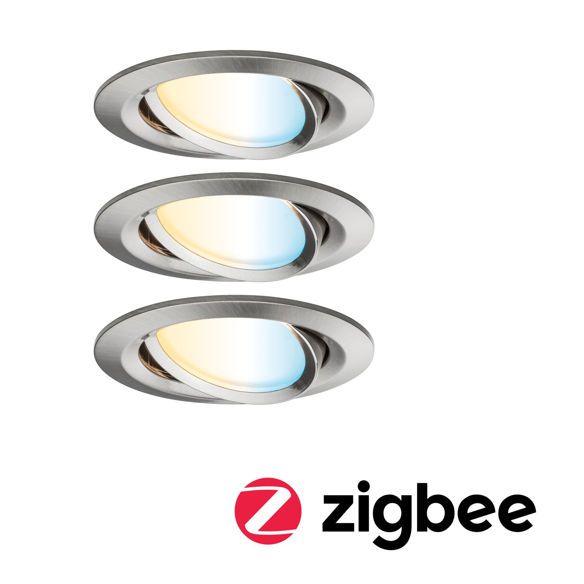 Spot lumineux LED 3x7W design blanc ou noir