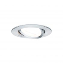 Kit  spot encastré Nova rd orientable LED 3x6,5W 2700 K 230V GU10 51mm alu tour/alu zinc (93433)
