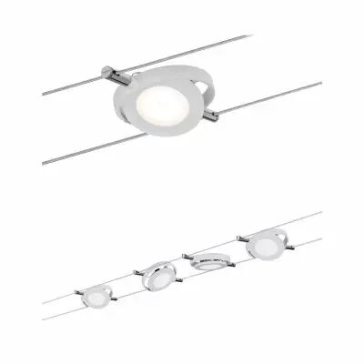 Kit c�ble DC LED RoundMac 4x4W blanc mat 230V/12V DC 30VA m�tal (94105)