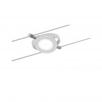 Kit câble DC LED RoundMac 4x4W blanc mat 230V/12V DC 30VA métal (94105)
