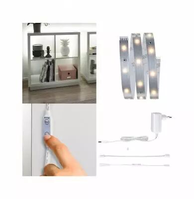 Kit Comfort MaxLED 250 �tag�re 1m Bc chd 2700K IP20 ?W 24V Argent (78895)