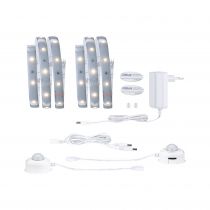 Kit Comfort MaxLED 250 Lit 2x1m Bc chaud 2700K Protect Cover IP44 ?W 24V Argent (78894)