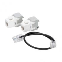 Kit d\'extension 2 RJ45 pour coffret de communication GW40506 (GW40596)