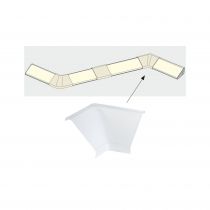 Kit de 2 coins delta plastique sat (70264)