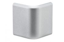 Kit de 2 coins duo plastique gris (70273)