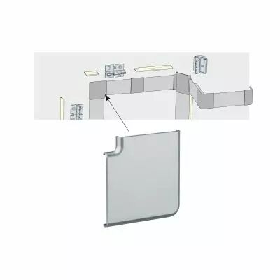Kit de 2 corner 90� Function Duo Profil alu mat plastique (70453)