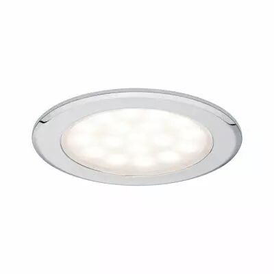 Kit de 2 encastr�s de meuble LED ronds 2x2,5W Chrome (99920 )
