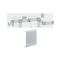 Kit de 4 protections duo plast gris (70270)