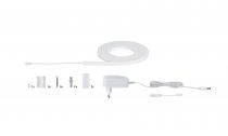 Kit de base Function MaxLED Flow 1,5m Blanc chaud _W 230/24V _VA blanc (70962)