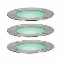 Kit de base Plug & Shine encastré sol IP65 ZigBee RGBW 24V (94275)