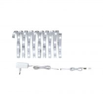 Kit de base YourLED ECO, 3m blanc neutre 7,2W 230/12V Alu PVC (70429)