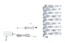 Kit de base YourLED ECO, 3m blanc neutre 7,2W 230/12V Alu PVC (70429)