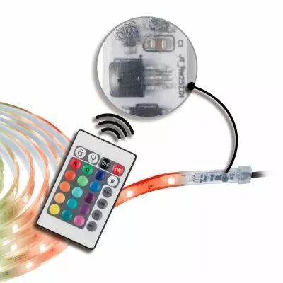 Kit de Strips ext�rieur SimpLED 3m RGB 8,5W 230/24V CC transparent Syn (78891)