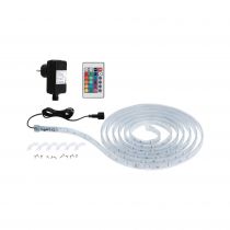 Kit de Strips extérieur SimpLED 3m RGB 8,5W 230/24V CC transparent Syn (78891)