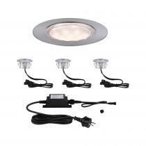 Kit Encastré de sol ext Link+Light 3x1,8W IP67 3000K 12V (94346)