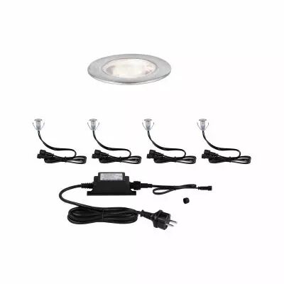 Kit Encastr� de sol Link+Light Ext 4x0,5W IP67 3000K 12V (94343)