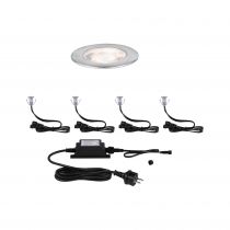 Kit Encastré de sol Link+Light Ext 4x0,5W IP67 3000K 12V (94343)