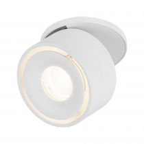 Kit Encastré Spircle 8W 36° 3000K 230/40V blanc dépoli/Alu (93372)