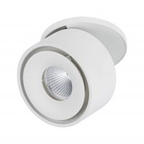 Kit Encastré Spircle 8W 36° 3000K 230/40V blanc dépoli/Alu (93372)