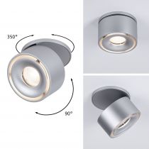 Kit Encastré Spircle 8W 36° 3000K 230/40V Chrome dép/Alu (93374)