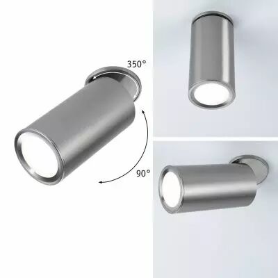 Kit Encastr� Turnal Coin 3StepDim 6W 2700K 230V Acier bros/m�tal (93090)