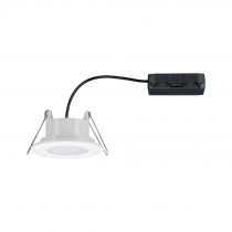 Kit encastrés Calla BBC/IP65 gradable rond orientable LED 560lm 4000K 6,5W 230V Blanc dépoli (99930)