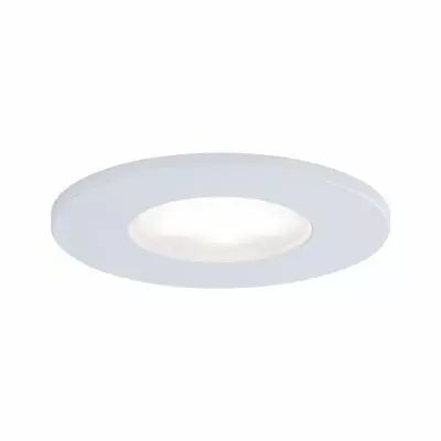 Kit encastr�s Calla BBC/IP65 rond fixe LED 1x500lm 4000K 5W 230V Blanc d�poli (99936)