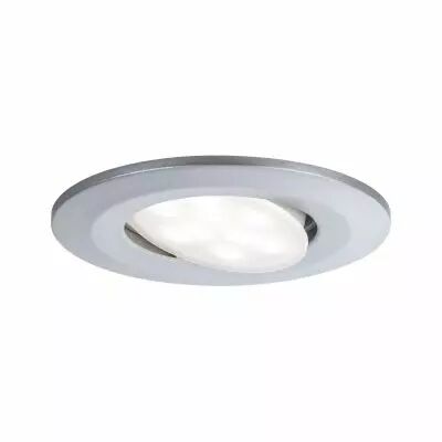 Kit encastr�s Calla BBC/IP65 rond orientable LED 680lm 4000K 6W 230V Chrome mat (99928)